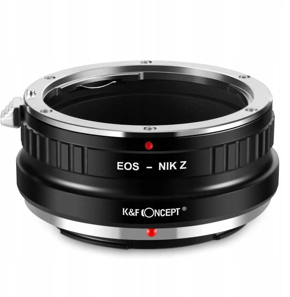 Kf adapteris objektyvui Canon EOS EF EF-S į Nikon Z Z5 Z6 Z7 Z9 Z30 Z50 Zf Z8 Zfc / Kf06.367
