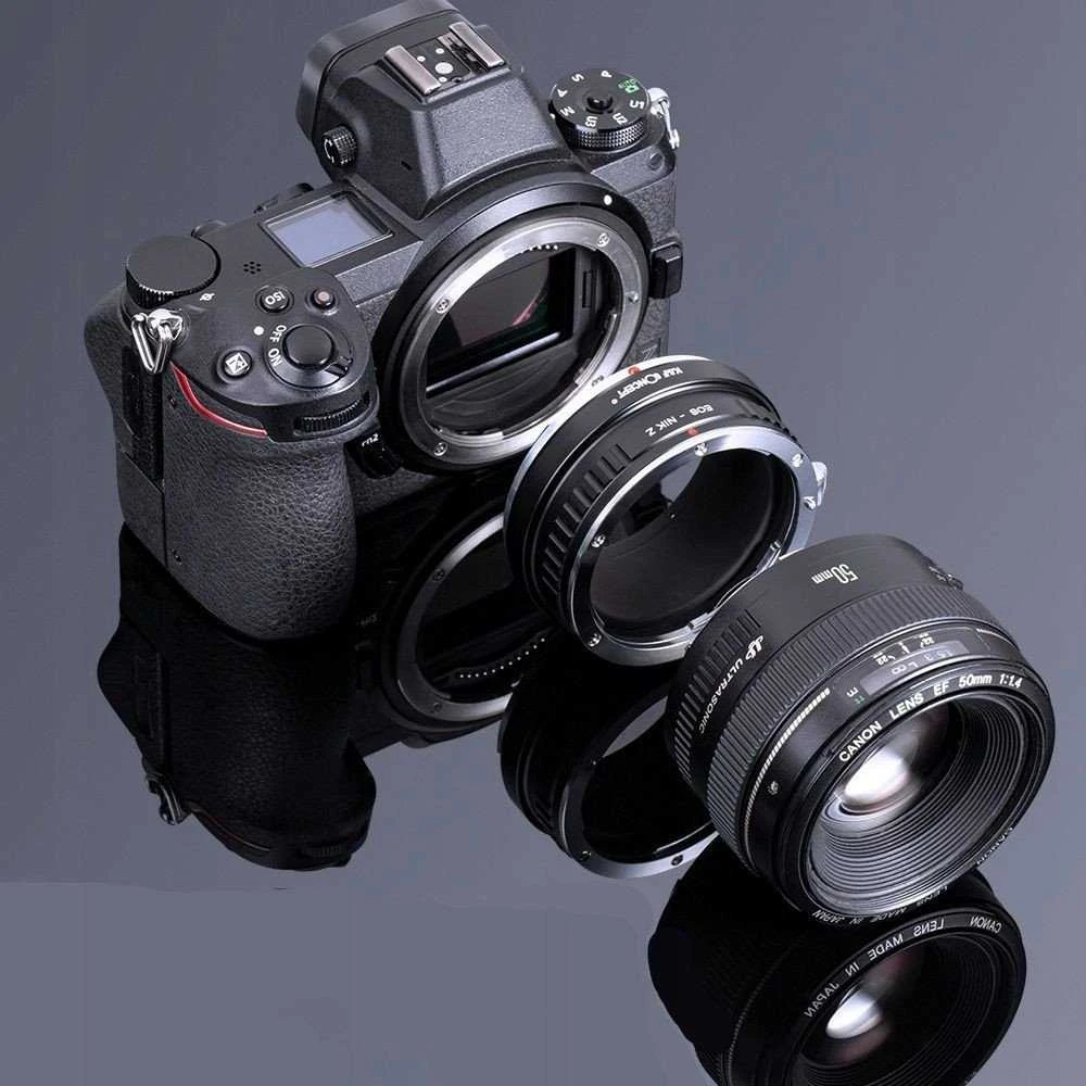 Kf adapteris objektyvui Canon EOS EF EF-S į Nikon Z Z5 Z6 Z7 Z9 Z30 Z50 Zf Z8 Zfc / Kf06.367