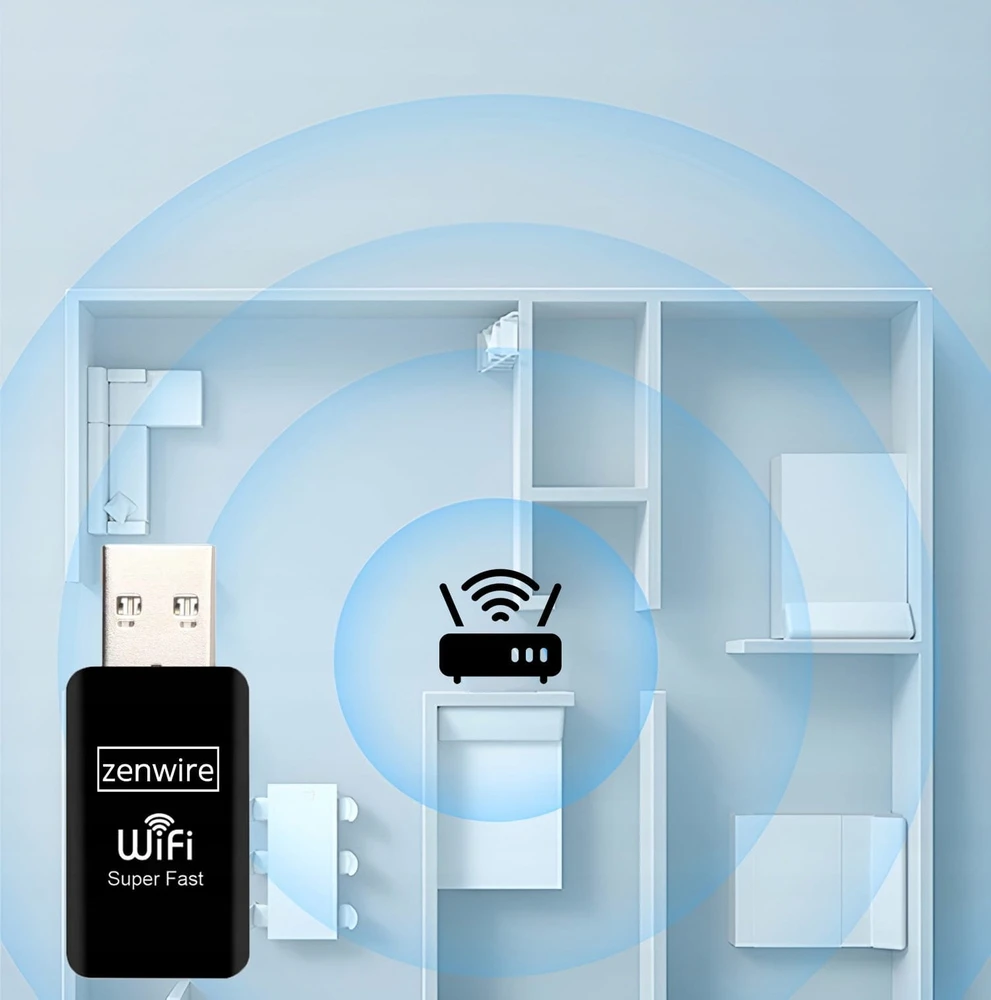 Karta jungiama į tinklą Zenwire TOP-4608AC mini