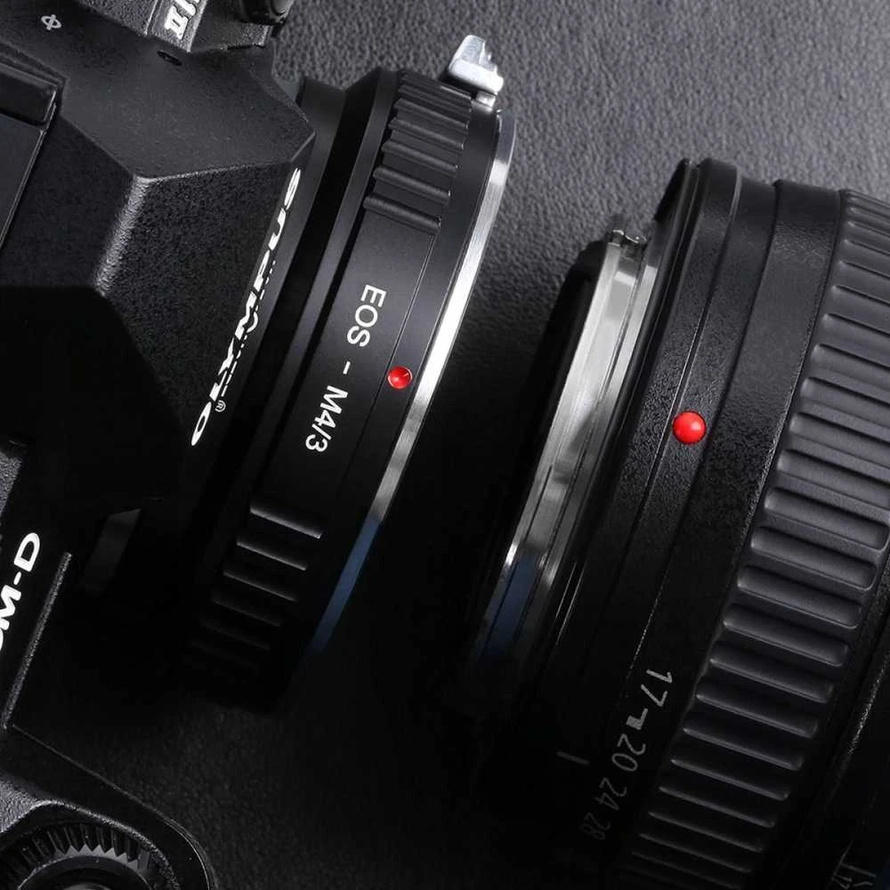 Adapteris Olimpus M4 / 3 Micro 4 / 3 – Canon Eos Ef Ef-Kf 06.090