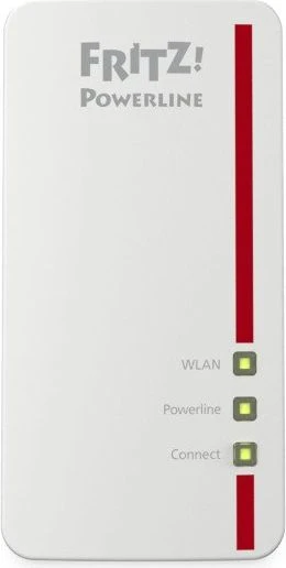 AVM FRITZ!Powerline 1260E WLAN Set 1200 Mbit/ai Ethernet LAN jungtis „Wi-Fi“ Balta
