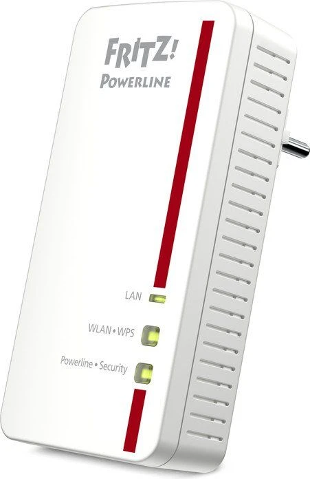 AVM FRITZ!Powerline 1260E WLAN Set 1200 Mbit/ai Ethernet LAN jungtis „Wi-Fi“ Balta