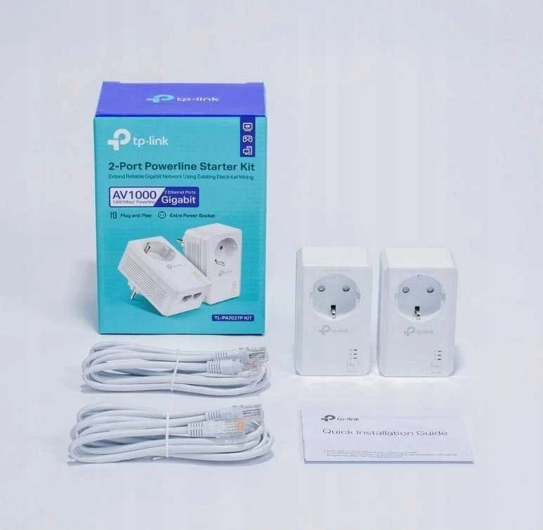 TINKLO ADAPTERIS TL-PA7027P-KIT TP-LINK