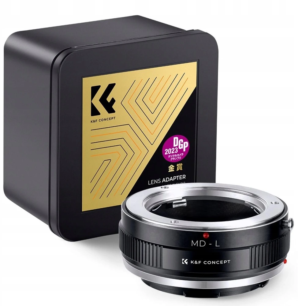 K&F adapteris redukcija K&F, skirta Panasonic Sigma Leica L L-mount į Minolta MD MC / Kf06.479 / MD-L