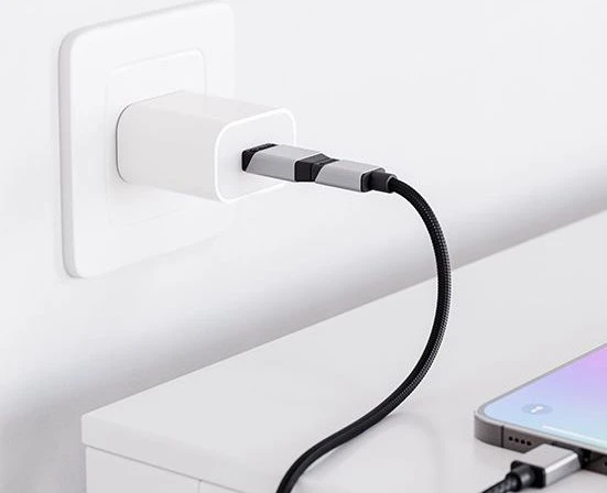 Adapteris USB Alogic ULACMN-SGR USB-A - USB-C Sidabrinė (ULACMN-SGR)