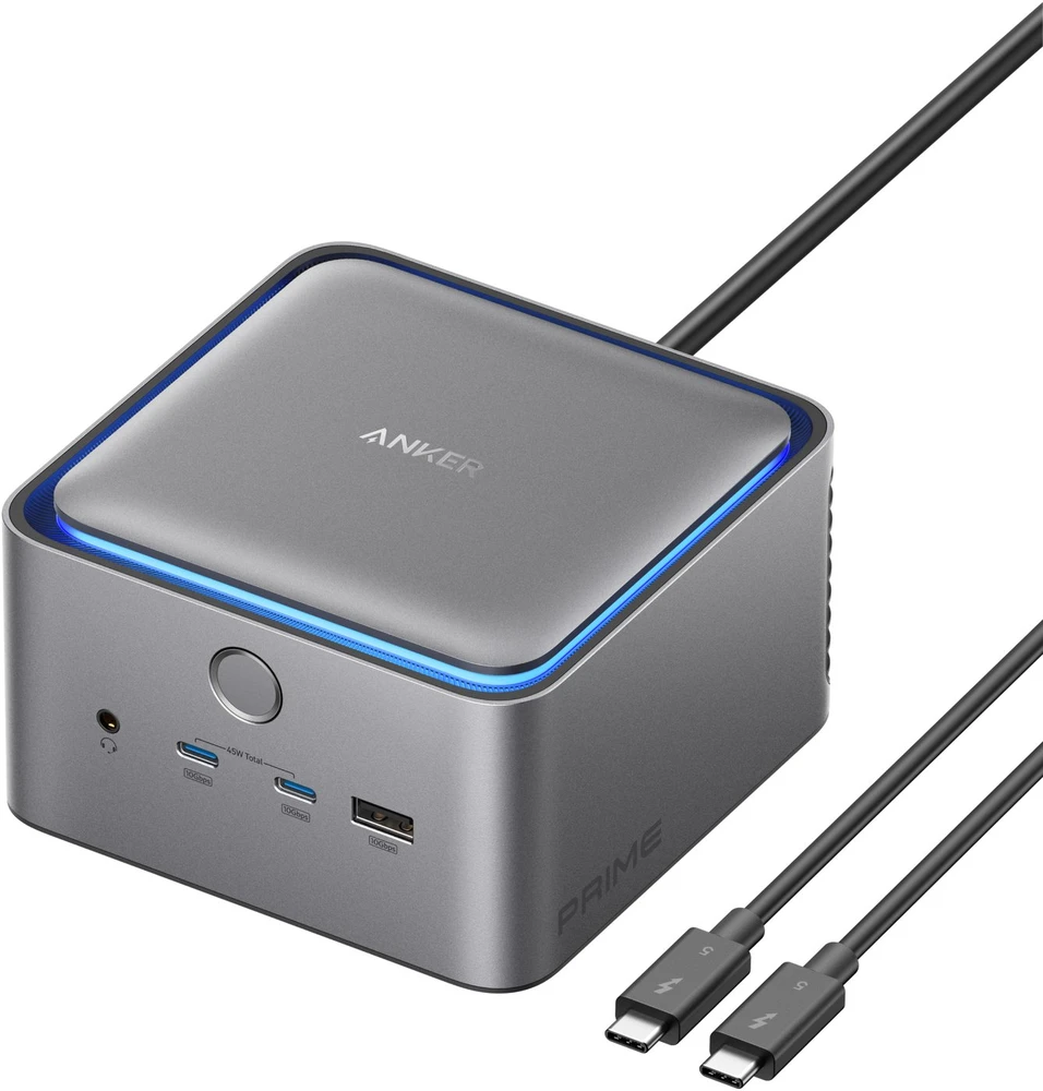 Adapteris USB Anker Universal, USB Type-C, Pilkas (A83B53A1)