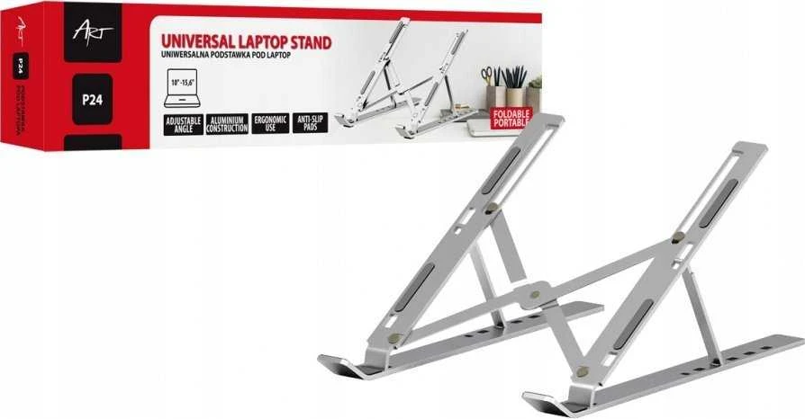Stand regulated for laptop ART P24 aliuminio