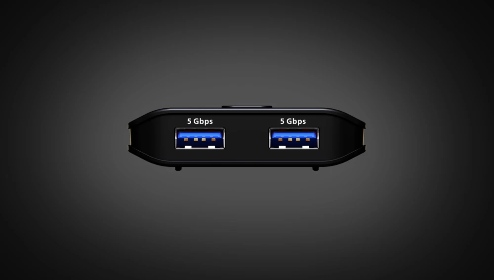 Adapteris USB Aten 2 x 2-Port USB 3.2 Gen 1