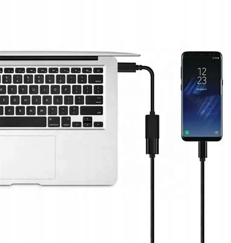 ATL USB-A į USB-C adapteris, 19 cm, 60 W