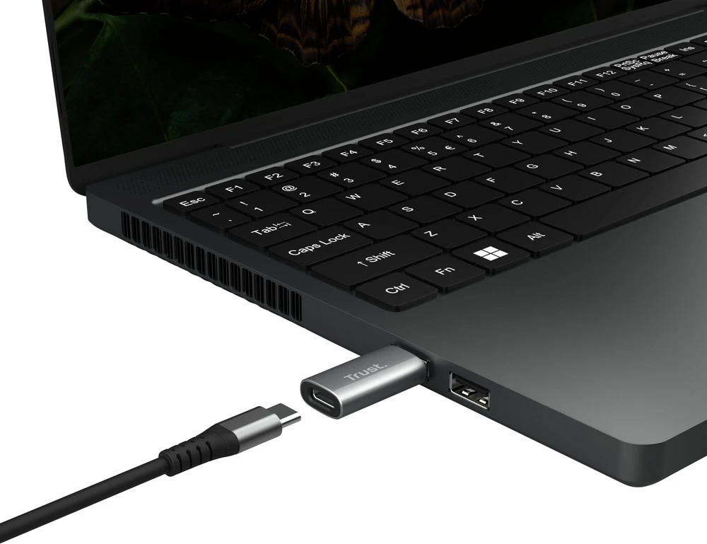 „Trust CALYX USB-A“ – „USB-C“ M/F 2 vnt.