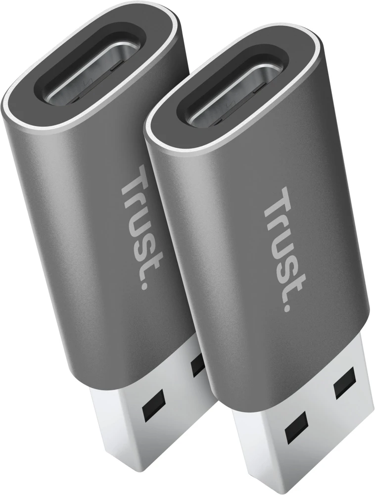 „Trust CALYX USB-A“ – „USB-C“ M/F 2 vnt.