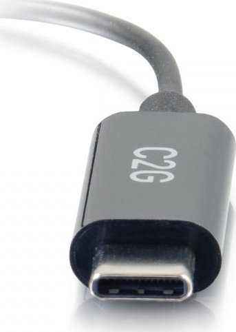 Adapteris USB C2G USB-C - Jack 3.5mm Juodas (54426)