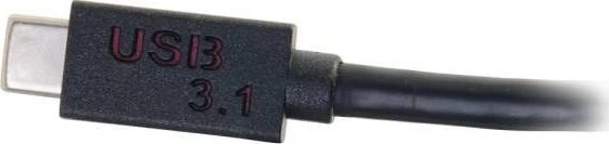 USB C2G USB 3.1 USB Type C į VGA adapteris - USB C į VGA juodas - išorinis vaizdo adapteris - USB 3.1 - D-Sub - juodas