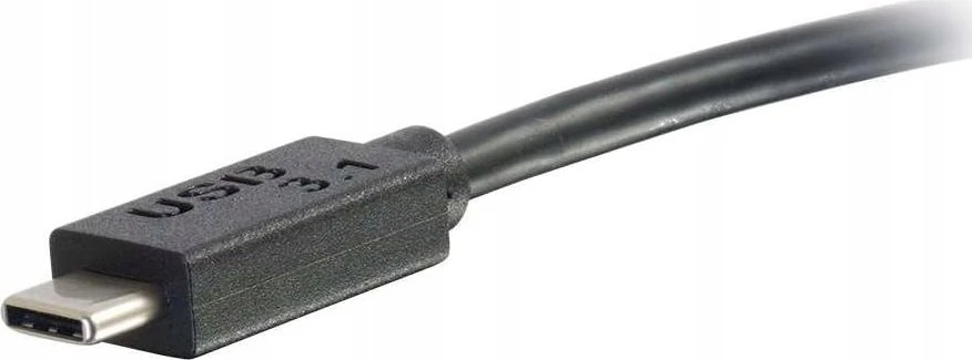 USB C2G USB 3.1 USB Type C į VGA adapteris - USB C į VGA juodas - išorinis vaizdo adapteris - USB 3.1 - D-Sub - juodas