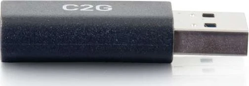 Adapteris USB C2G USB-A - USB-C Juodas (54427)