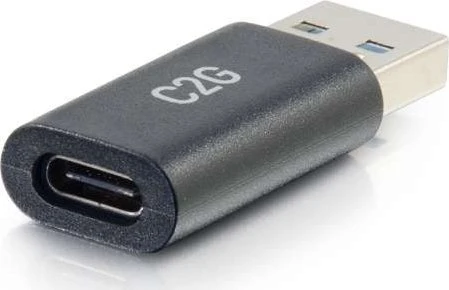 Adapteris USB C2G USB-A - USB-C Juodas (54427)