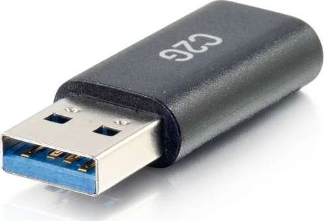 Adapteris USB C2G USB-A - USB-C Juodas (54427)