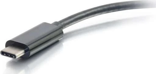 Adapteris USB C2G USB-C - RJ-45 + USB-C Juodas (82408)