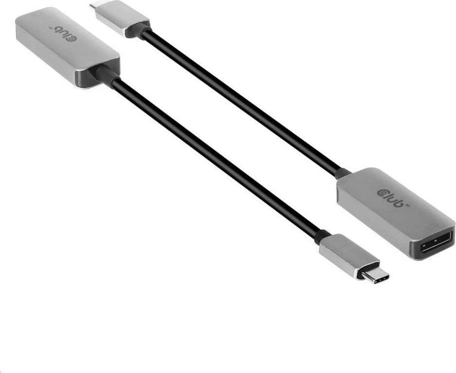 Club 3D Club3D adapteris aktyvus USB-C prie DisplayPort 1.4, 8K60Hz DSC1.2 HDR HBR3