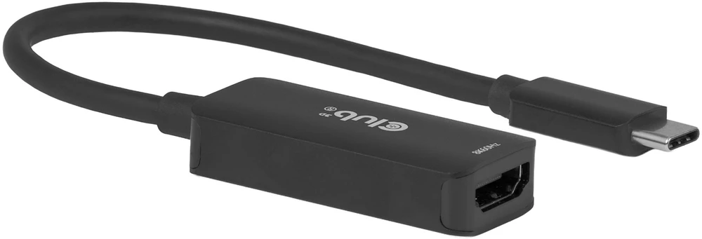 Adapteris USB Club 3D CAC-2505 USB-C - HDMI Juodas (CAC-2505)