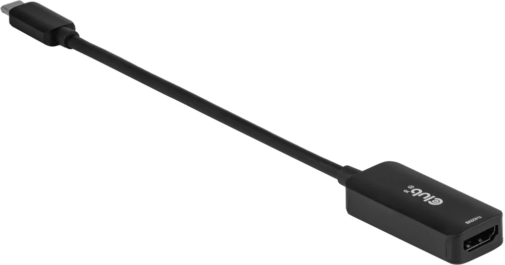 Adapteris USB Club 3D CAC-2505 USB-C - HDMI Juodas (CAC-2505)