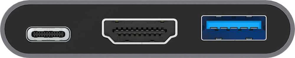 „Conceptronic“ USB šakotuvas, USB-C -> HDMI, 2xUSB3.0, PD, SD 0.15m