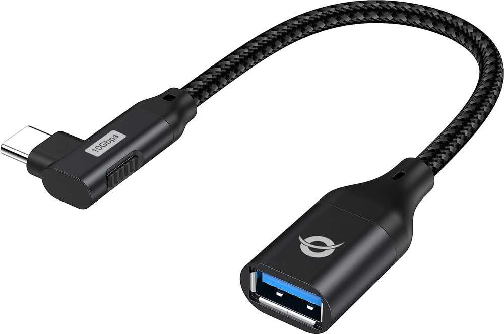 Conceptronic USB-C į USB-A adapteris su L formos jungtimi