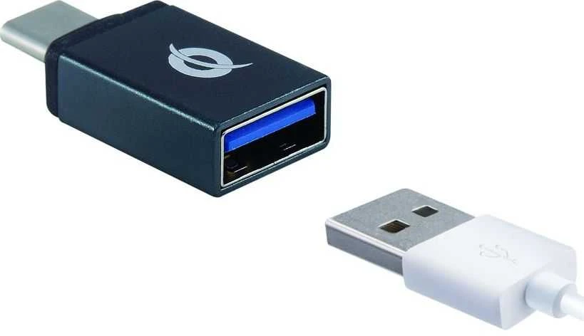 Adapteris USB Conceptronic DONN03G USB-C - USB juoda (DONN03G)