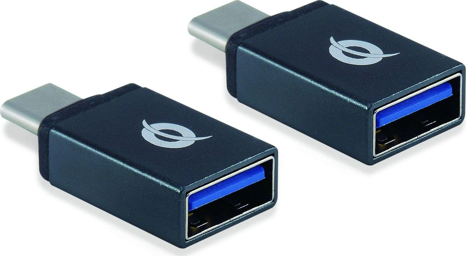 Adapteris USB Conceptronic DONN03G USB-C - USB juoda (DONN03G)