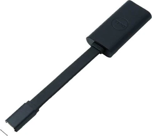 USB adapteris Dell USB-A - USB-C Juodas (adapteris su DNGL tipo USB-C)