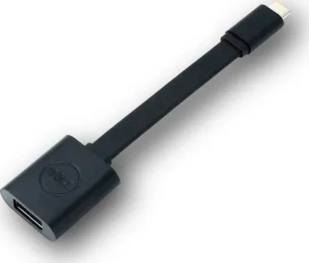 USB adapteris Dell USB-A - USB-C Juodas (adapteris su DNGL tipo USB-C)