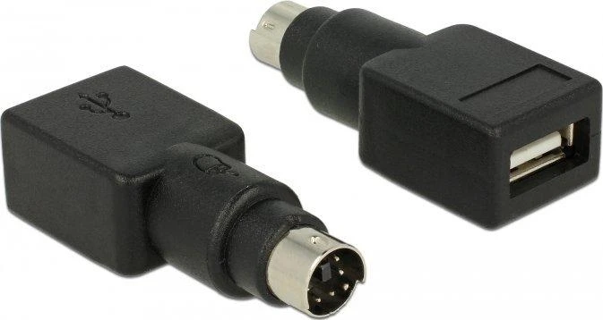 USB į PS/2 adapterių pora