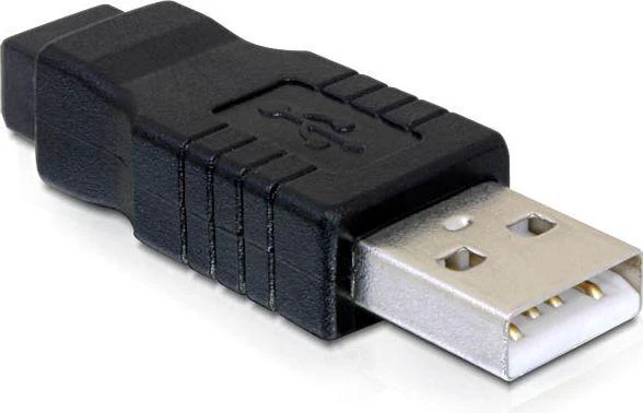 DELOCK 65094 Delock adapter USB AM -> USB mini 5-pin (F)