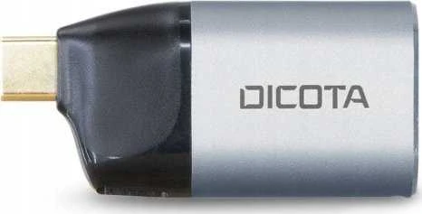 Adapteris USB Dicota USB-C - RJ-45 Sidabrinė (D32048)