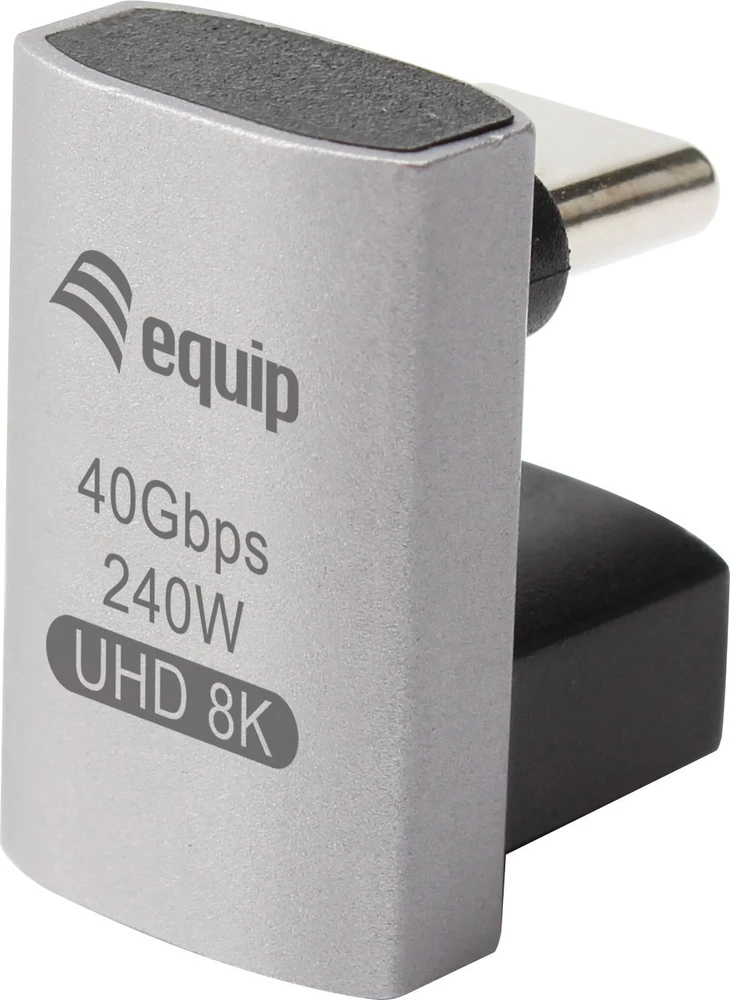 Adapteris USB Equip 133478 USB-C - USB-C Sidabrinė (133478)