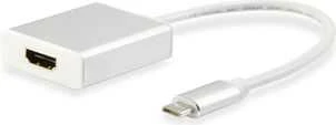 Adapteris USB Equip USB-C - HDMI Baltas (133452)