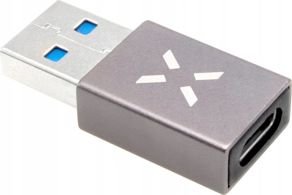 Fixed Fiksuoto ryšio USB-C į USB-A, pilka