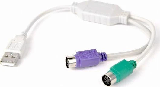 GEMBIRD UAPS12 Gembird USB to 2 jungtys PS/2 converter