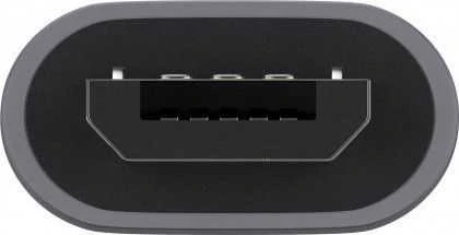 Wentronic Adapterio USB-C lizdas, microUSB 2.0 kištukas Goobay BLK