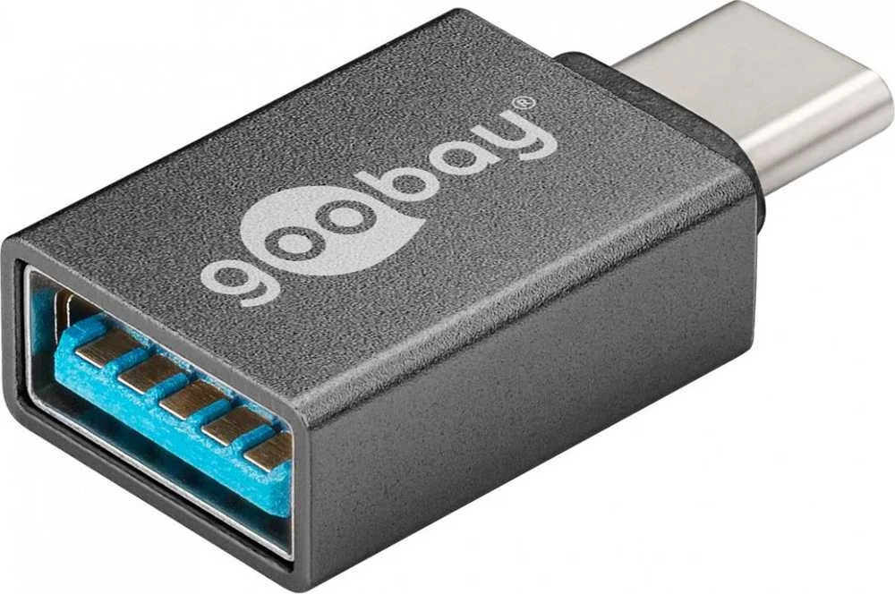 Goobay USB-C – 3.0 adapteris, pilkos spalvos