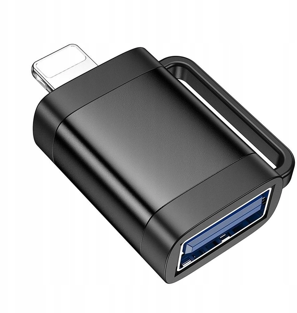 Adapteris OTG Lightning to USB A Hoco UA31A juodas