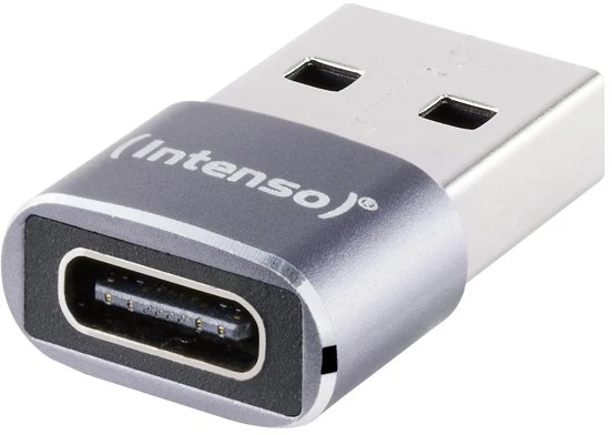 Pilka Intenso USB-A – USB-C adapteris (7600113)