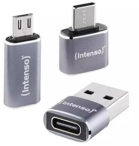 Intenso USB intensyvumo adapteris USB-C/USB-A USB-C/MICR/MIX480 (7600913)