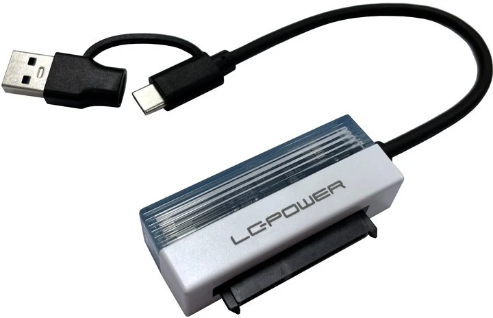 Kieszeń LC-Power Adapteris LC-ADA-USB-SATA-25