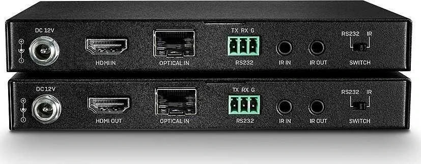HDMI Ilgintuvas - LINDY 300m/1000m Šviesolaidinis HDMI 4K60, IR, RS232, Garsui
