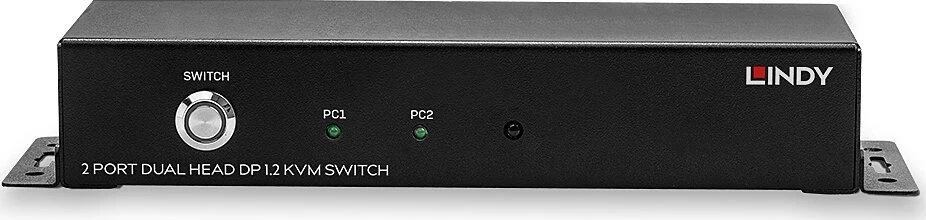 KVM Jungiklis - LINDY 2 Prievadų Dvigubas DisplayPort 1.2 KVM Jungiklis 3840x2160@60Hz