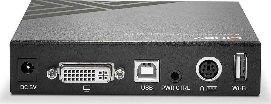 KVM Jungiklis - LINDY DVI-I USB PS/2 Prieiga 1920x1200 Tinklo Valdymas