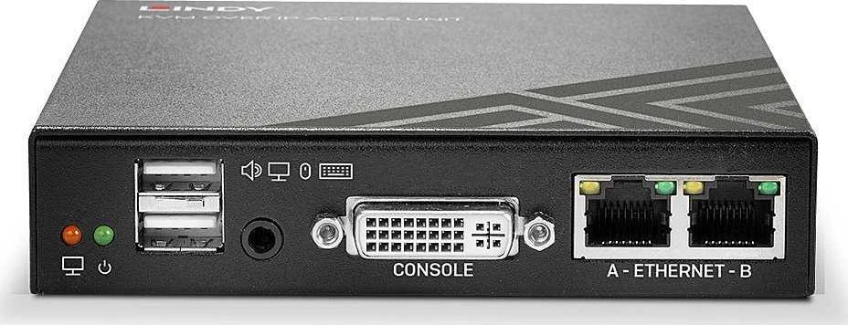 KVM Jungiklis - LINDY DVI-I USB PS/2 Prieiga 1920x1200 Tinklo Valdymas