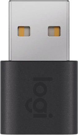 Adapteris USB Logitech 956-000169 USB-A - USB-C Pilka (956-000169)
