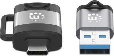 MANHATTAN 2 dalių rinkinys: TYPE-C į USB-A ir USB-A į TYPE-C adapteriai, 356329